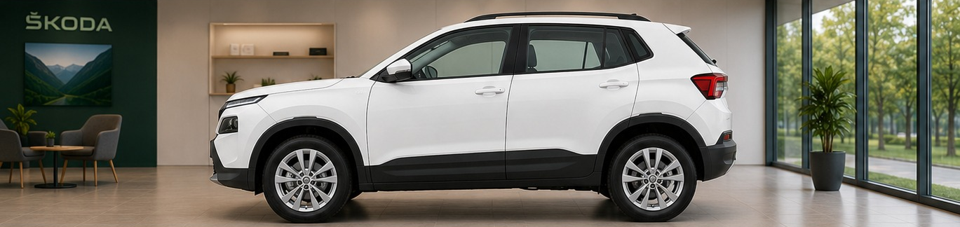 Kylaq Prestige 1.0 MT | Candy White | 2025 | Kms : 10336