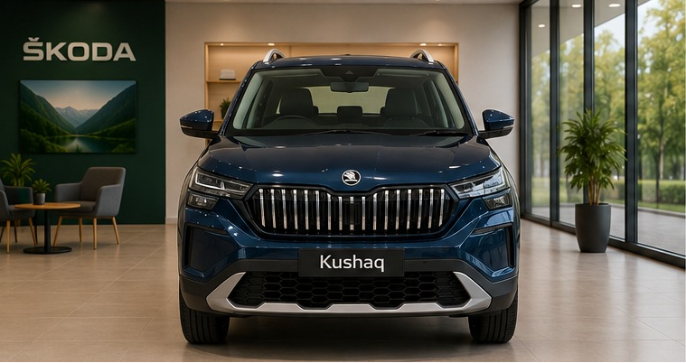 New Kushaq Prestige 1.0 AT | Lava Blue | 2026 | Kms :6617